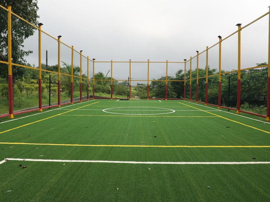 Caged 5-a-side football pitch at Dhait Sports Park